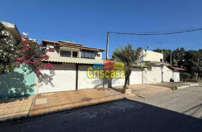 Casa com 3 dormitórios à venda, 180 m² por r$ 590.000,00 - recreio - rio das ostras/rj