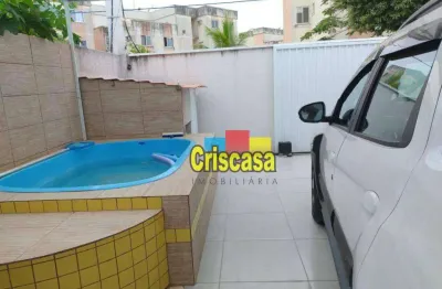 Casa com 3 dormitórios à venda, 172 m² por r$ 370.000,00 - maria turri - rio das ostras/rj