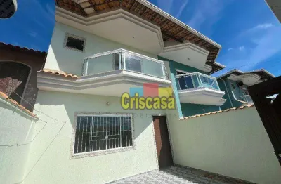 Casa com 2 dormitórios à venda, 120 m² por r$ 440.000,00 - recreio - rio das ostras/rj