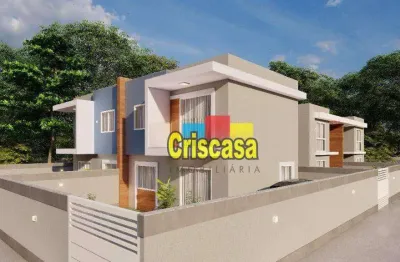 Casa com 2 dormitórios à venda, 75 m² por r$ 320.000,00 - enseada das gaivotas - rio das ostras/rj