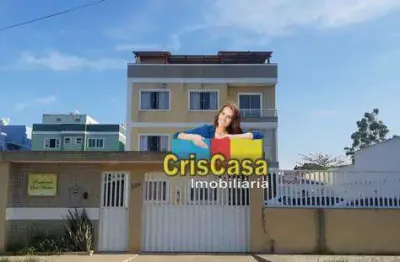 Apartamento com 2 dormitórios à venda, 70 m² por r$ 335.000,00 - enseada das gaivotas - rio das ostras/rj