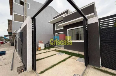 Casa com 2 dormitórios à venda, 60 m² por r$ 320.000,00 - chácara mariléa - rio das ostras/rj
