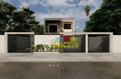 Casa com 3 dormitórios à venda, 90 m² por r$ 600.000,00 - costazul - rio das ostras/rj