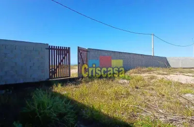 Terreno à venda, 504 m² por r$ 350.000,00 - verdes mares - rio das ostras/rj