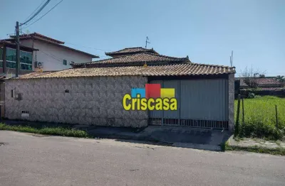 Casa com 3 dormitórios à venda, 106 m² por r$ 550.000,00 - residencial camping do bosque - rio das ostras/rj