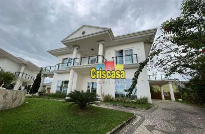Casa à venda, 300 m² por r$ 5.200.000,00 - mar do norte - rio das ostras/rj