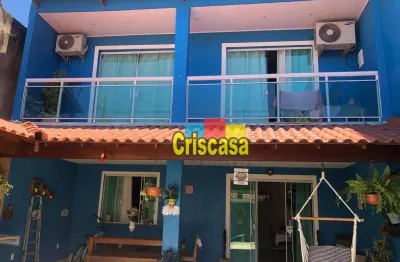 Casa com 4 dormitórios à venda, 140 m² por r$ 400.000,00 - nova cidade - rio das ostras/rj