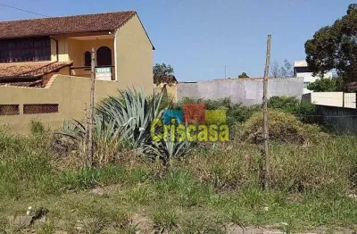 Terreno à venda, 366 m² por r$ 160.000,00 - terra firme - rio das ostras/rj