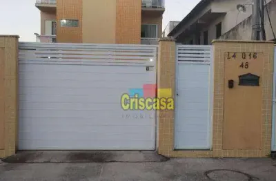 Apartamento com 2 dormitórios para alugar, 64 m² por r$ 1.703,33/mês - cidade beira mar - rio das ostras/rj