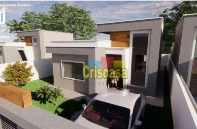 Casa com 3 dormitórios à venda, 78 m² por r$ 480.000,00 - enseada das gaivotas - rio das ostras/rj