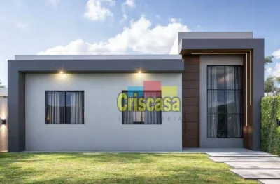 Casa com 3 dormitórios à venda, 71 m² por r$ 440.000,00 - enseada das gaivotas - rio das ostras/rj