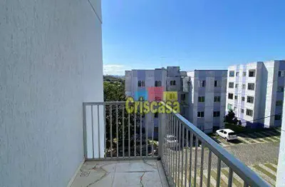Apartamento com 2 dormitórios à venda, 60 m² por r$ 189.000,00 - maria turri - rio das ostras/rj