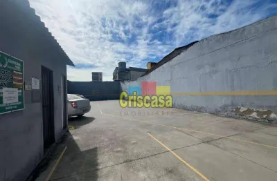 Terreno para alugar, 360 m² por r$ 4.500,00/mês - novo rio das ostras - rio das ostras/rj