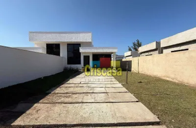 Casa com 3 dormitórios à venda, 80 m² por r$ 550.000,00 - verdes mares - rio das ostras/rj