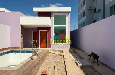 Casa com 3 dormitórios à venda, 105 m² por r$ 550.000,00 - village rio das ostras - rio das ostras/rj