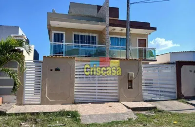 Casa com 2 dormitórios à venda, 89 m² por r$ 300.000,00 - extensão serramar - rio das ostras/rj