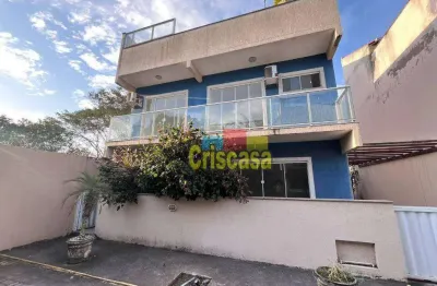 Casa com 3 dormitórios à venda, 140 m² por r$ 550.000,00 - chácara mariléa - rio das ostras/rj