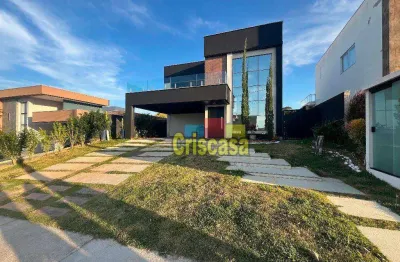 Casa com 4 dormitórios à venda, 250 m² por r$ 1.800.000,00 - extensão do bosque - rio das ostras/rj