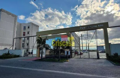 Apartamento com 2 dormitórios à venda, 45 m² por r$ 360.000 - atlântica - rio das ostras/rj