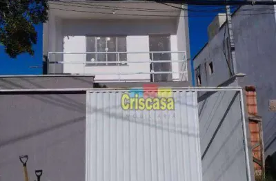 Casa com 2 dormitórios, 140 m² - venda por r$ 250.000,00 ou aluguel por r$ 2.270,00/mês - cidade beira mar - rio das ostras/rj