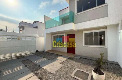 Casa com 3 dormitórios à venda, 110 m² por r$ 580.000,00 - ouro verde - rio das ostras/rj