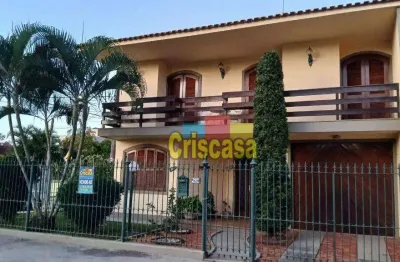 Casa com 4 dormitórios à venda, 242 m² por r$ 900.000 - boca da barra - rio das ostras/rj