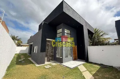 Casa com 3 dormitórios à venda, 70 m² por r$ 480.000,00 - enseada das gaivotas - rio das ostras/rj