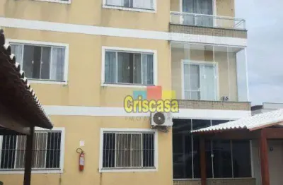 Apartamento com 2 dormitórios à venda, 70 m² por r$ 295.000,00 - floresta das gaivotas - rio das ostras/rj
