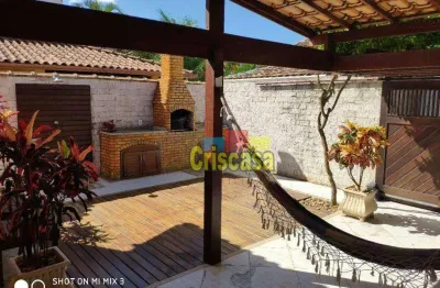 Casa com 2 dormitórios à venda, 105 m² por r$ 380.000,00 - atlântica - rio das ostras/rj