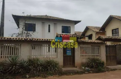 Casa com 2 dormitórios à venda, 40 m² por r$ 400.000,00 - palmital - rio das ostras/rj