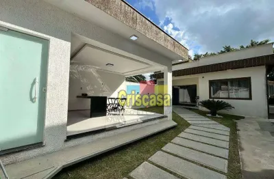 Casa com 2 dormitórios à venda, 80 m² por r$ 390.000,00 - residencial rio das ostras - rio das ostras/rj