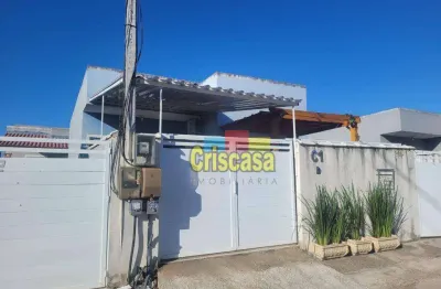 Casa com 2 dormitórios à venda, 85 m² por r$ 200.000,00 - maria turri - rio das ostras/rj