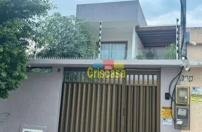 Casa com 3 dormitórios à venda, 242 m² por r$ 750.000,00 - jardim bela vista - rio das ostras/rj