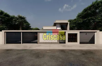 Casa com 3 dormitórios à venda, 73 m² por r$ 595.000 - extensão do bosque - rio das ostras/rj