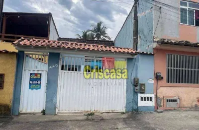 Casa com 3 dormitórios para alugar, 110 m² - recanto - rio das ostras/rj