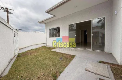 Casa com 2 dormitórios à venda, 60 m² por r$ 280.000,00 - maria turri - rio das ostras/rj