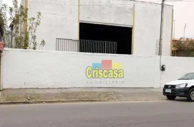 Galpão, 680 m² - venda por r$ 1.800.000,00 ou aluguel por r$ 12.000,00/mês - extensão do bosque - rio das ostras/rj