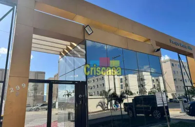 Apartamento com 2 dormitórios para alugar, 42 m² por r$ 1.837,49/ano - atlântica - rio das ostras/rj