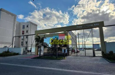 Apartamento com 2 dormitórios à venda, 48 m² por r$ 220.000,00 - atlântica - rio das ostras/rj