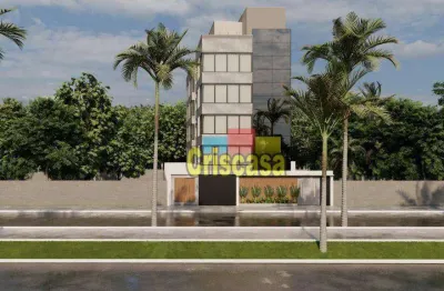 Apartamento com 1 dormitório à venda, 60 m² por r$ 340.000,00 - costa azul - rio das ostras/rj