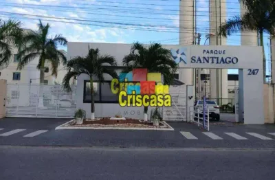 Apartamento com 2 dormitórios, 48 m² - venda por r$ 200.000,00 ou aluguel por r$ 1.800,00/mês - atlântica - rio das ostras/rj