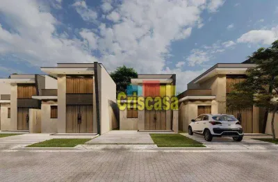 Casa com 2 dormitórios à venda, 62 m² por r$ 390.000,00 - jardim mariléa - rio das ostras/rj