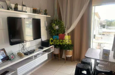 Casa com 2 dormitórios à venda, 75 m² por r$ 220.000,00 - extensão serramar - rio das ostras/rj