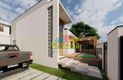 Casa com 3 dormitórios à venda, 85 m² por r$ 600.000,00 - colinas - rio das ostras/rj