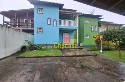 Casa com 2 dormitórios para alugar, 70 m² por r$ 1.637,50/mês - colinas - rio das ostras/rj