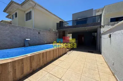 Casa com 3 dormitórios à venda, 250 m² por r$ 700.000,00 - recreio - rio das ostras/rj