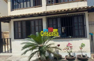 Casa com 2 dormitórios para alugar, 84 m² por R$ 1.762,50/mês - Jardim Mariléa - Rio das Ostras/RJ