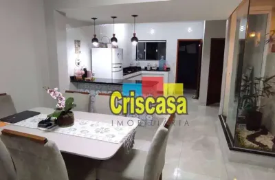Casa com 3 dormitórios à venda, 118 m² por r$ 450.000,00 - visconde de araújo - macaé/rj