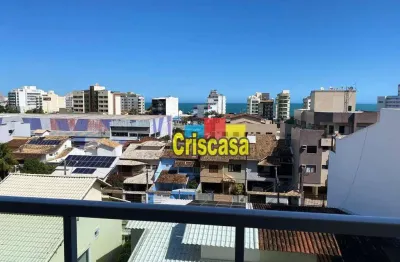 Apartamento com 2 dormitórios para alugar, 72 m² por r$ 3.650,00/mês - riviera fluminense - macaé/rj