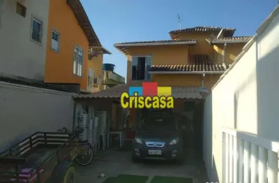 Casa com 2 dormitórios à venda, 150 m² por r$ 550.000,00 - village rio das ostras - rio das ostras/rj